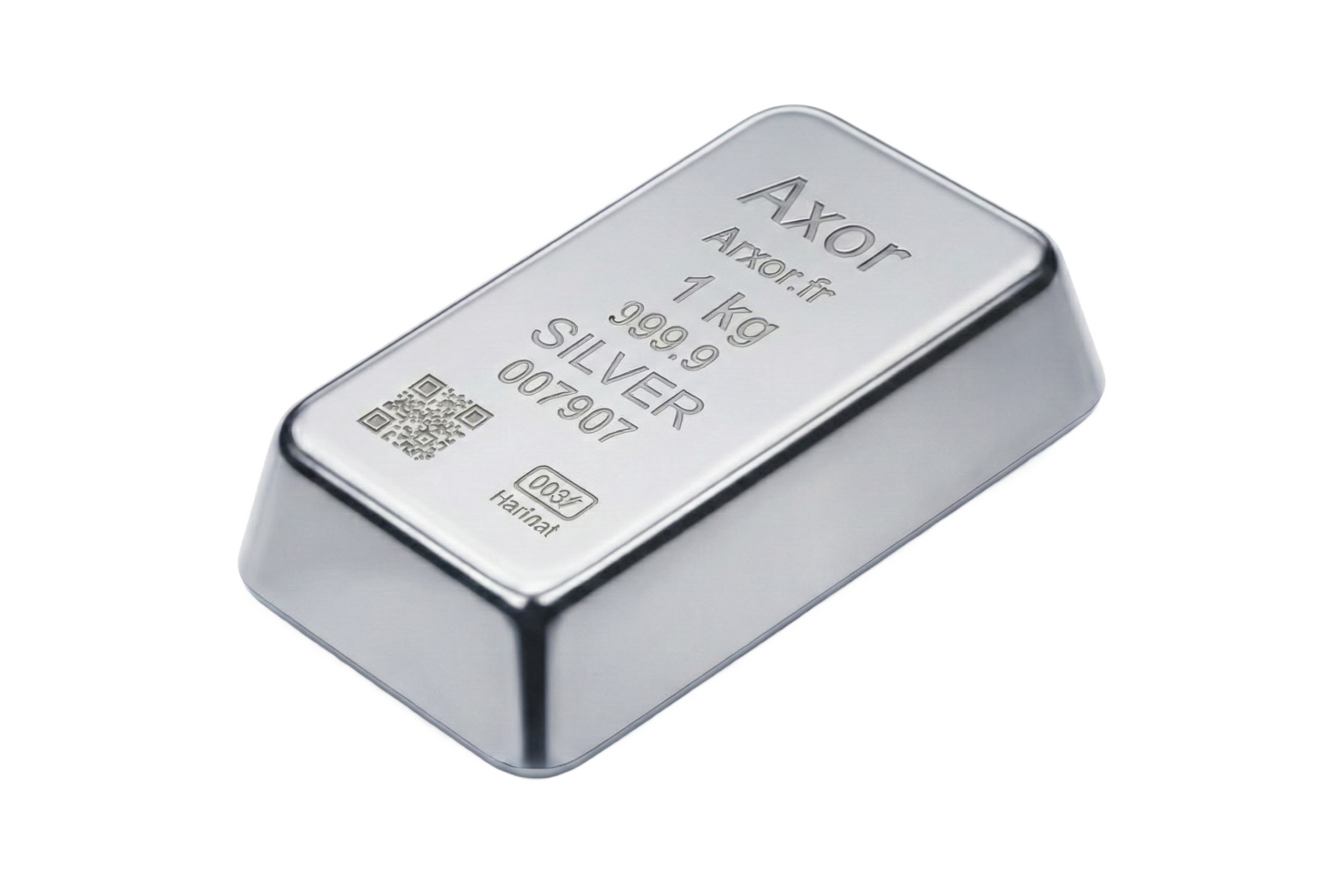 Lingot d'Argent 1kg